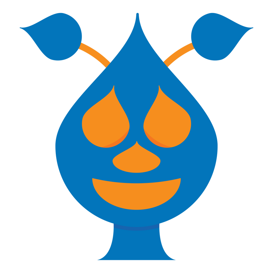 Happy Alien (Flat Design Character)